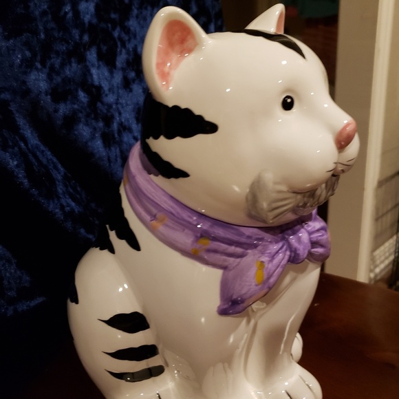 Kitty Cat cookie jar - Picture 3 of 5